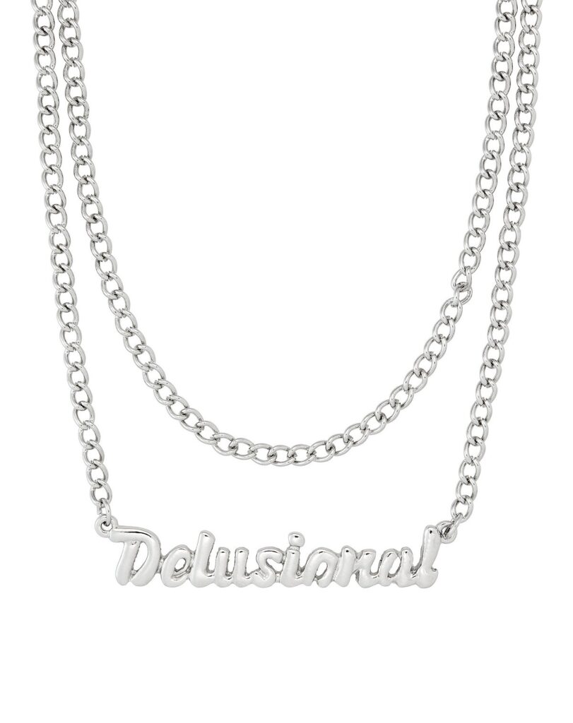 Kayla Malecc Delusional Double Chain Necklace Kayla Malecc Delusional Double Chain Necklace